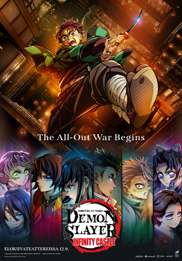 Demon Slayer: Kimetsu no Yaiba Infinity Castle Juliste
