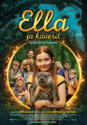 Ella ja kaverit - operaatio saukko Juliste