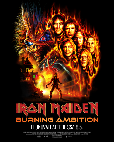 Iron Maiden: Burning Ambition Juliste