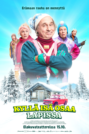 Kyllä Isä Osaa Lapissa Juliste