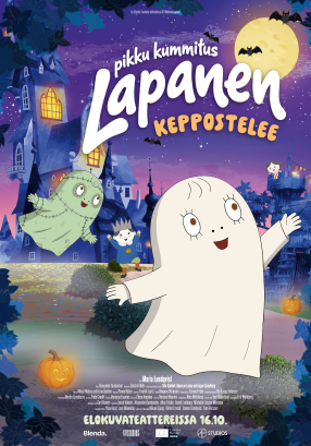 Pikku Kummitus Lapanen keppostelee Juliste