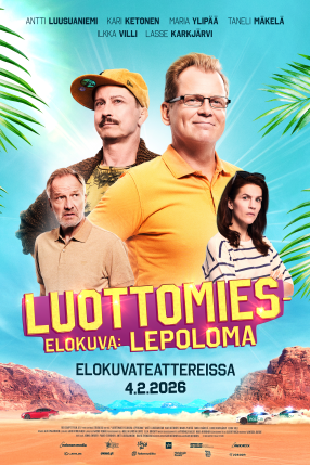 Luottomies-elokuva: Lepoloma Juliste
