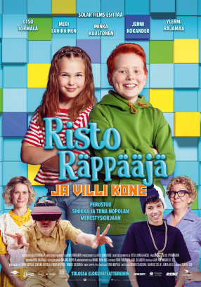 Risto Räppääjä ja villi kone Juliste