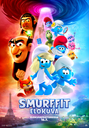 Smurffit - elokuva Juliste