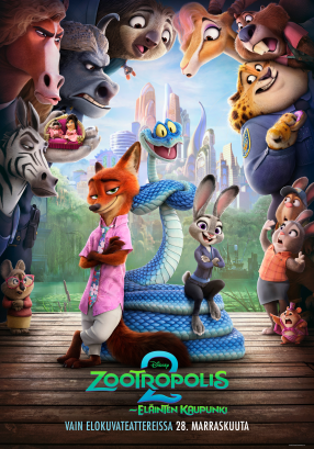 Zootropolis - Eläinten kaupunki 2 Juliste